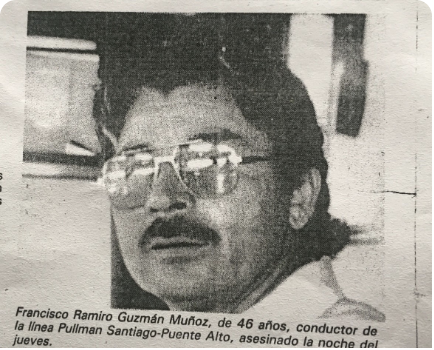 Francisco Guzmán el primer conductor de microbús asesinado por extremistas