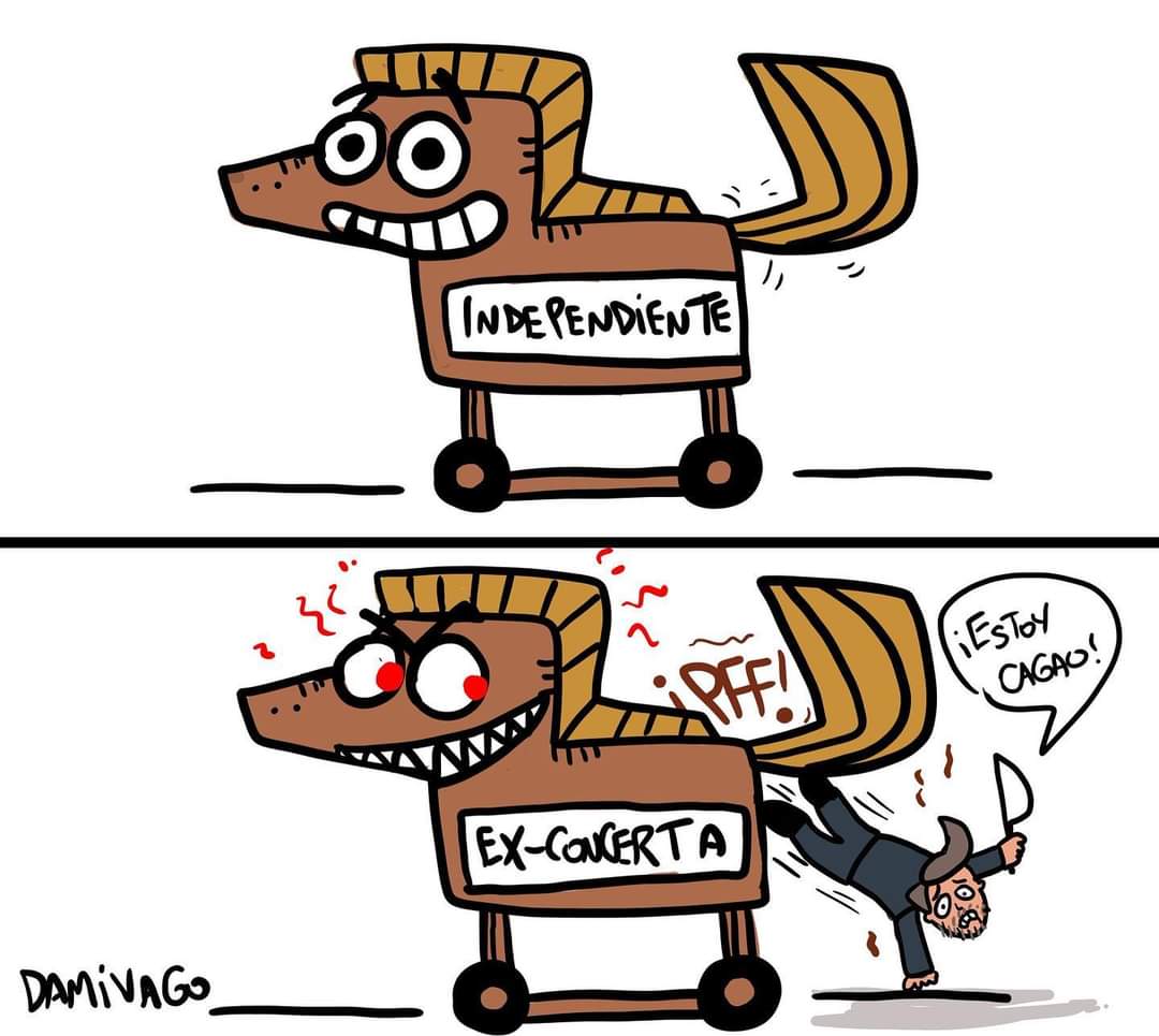 Se desarma el Caballo