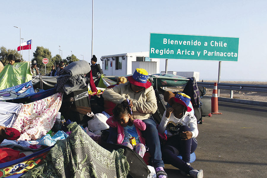 INMIGRANTES ILEGALES ASALTAN Y APUÑALAN A DIRIGENTE VECINAL EN IQUIQUE