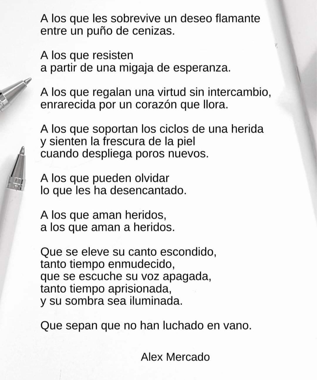 A LOS QUE …