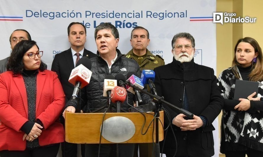 GOBIERNO DESCARTÓ EXTENDER ESTADO DE EXCEPCIÓN A LA REGIÓN DE LOS RÍOS GOBIERNO DESCARTÓ EXTENDER ESTADO DE EXCEPCIÓN A LA REGIÓN DE LOS RÍOS