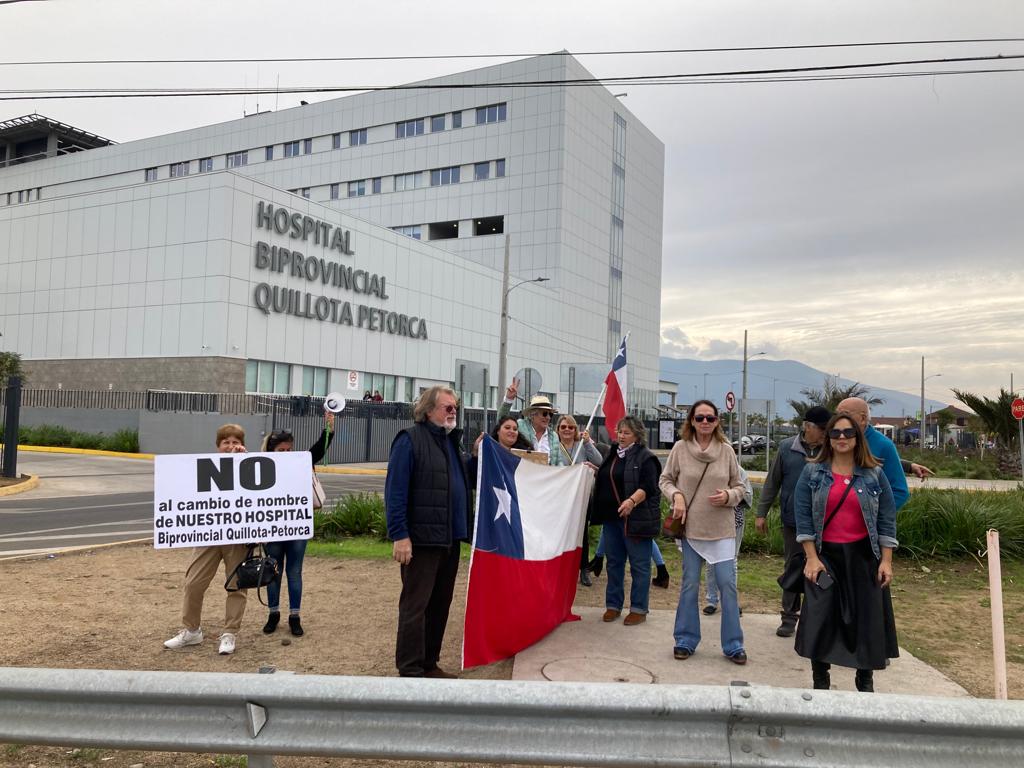 MÁS DE 13 MIL FIRMAS RECHAZAN NOMBRE DE “SALVADOR ALLENDE” PARA EL HOSPITAL BIPROVINCIAL DÉ QUILLOTA MÁS DE 13 MIL FIRMAS RECHAZAN NOMBRE DE “SALVADOR ALLENDE” PARA EL HOSPITAL BIPROVINCIAL DÉ QUILLOTA