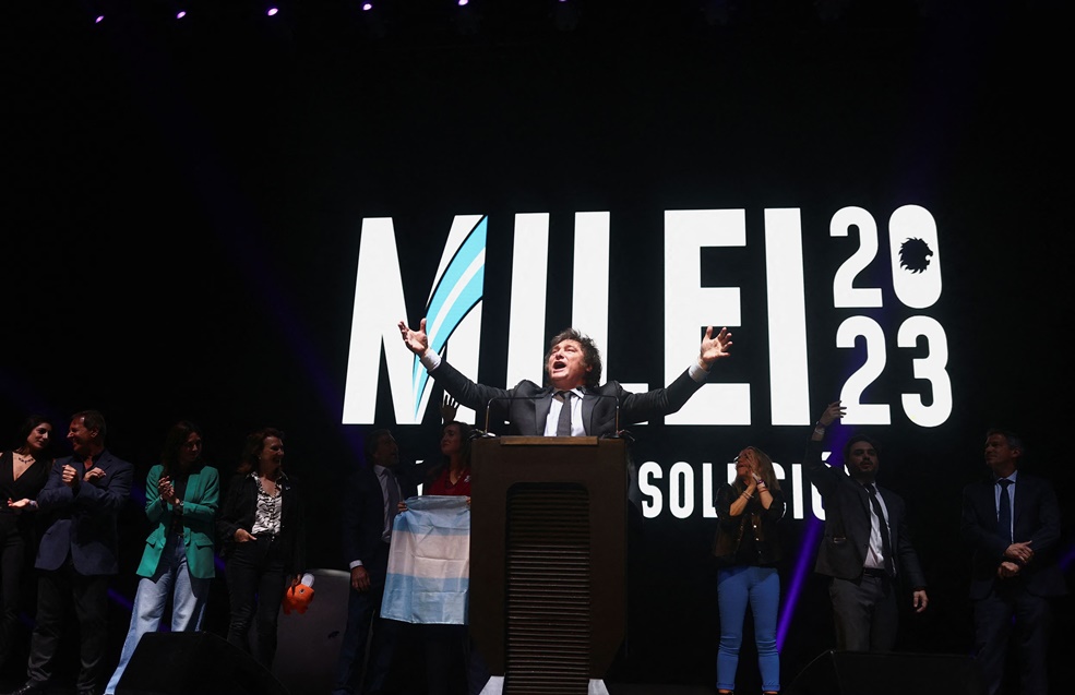 VEA Y ESCUCHE EL EMOCIONANTE Y CONVINCENTE VIDEO DEL CIERRE DE CAMPAÑA DE JAVIER MILEI EN ARGENTINA VEA Y ESCUCHE EL EMOCIONANTE Y CONVINCENTE VIDEO DEL CIERRE DE CAMPAÑA DE JAVIER MILEI EN ARGENTINA