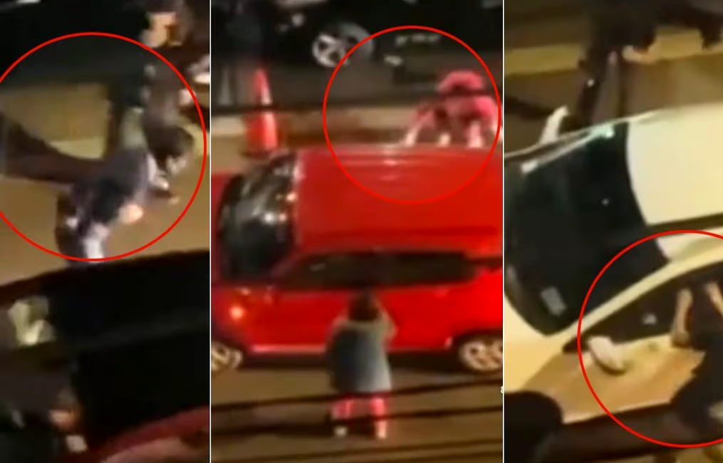 TURISTA DE PUNTA ARENAS GRABÓ AL MENOS 15 LANZAZOS EN ESTACIÓN CENTRAL TURISTA DE PUNTA ARENAS GRABÓ AL MENOS 15 LANZAZOS EN ESTACIÓN CENTRAL