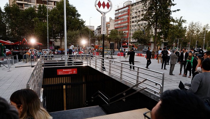METRO REABRIÓ EL ACCESO DE BAQUEDANO Y ELIMINÓ EL HOYO INSALUBRE LLAMADO “JARDÍN DE LA RESISTENCIA” METRO REABRIÓ EL ACCESO DE BAQUEDANO Y ELIMINÓ EL HOYO INSALUBRE LLAMADO “JARDÍN DE LA RESISTENCIA”